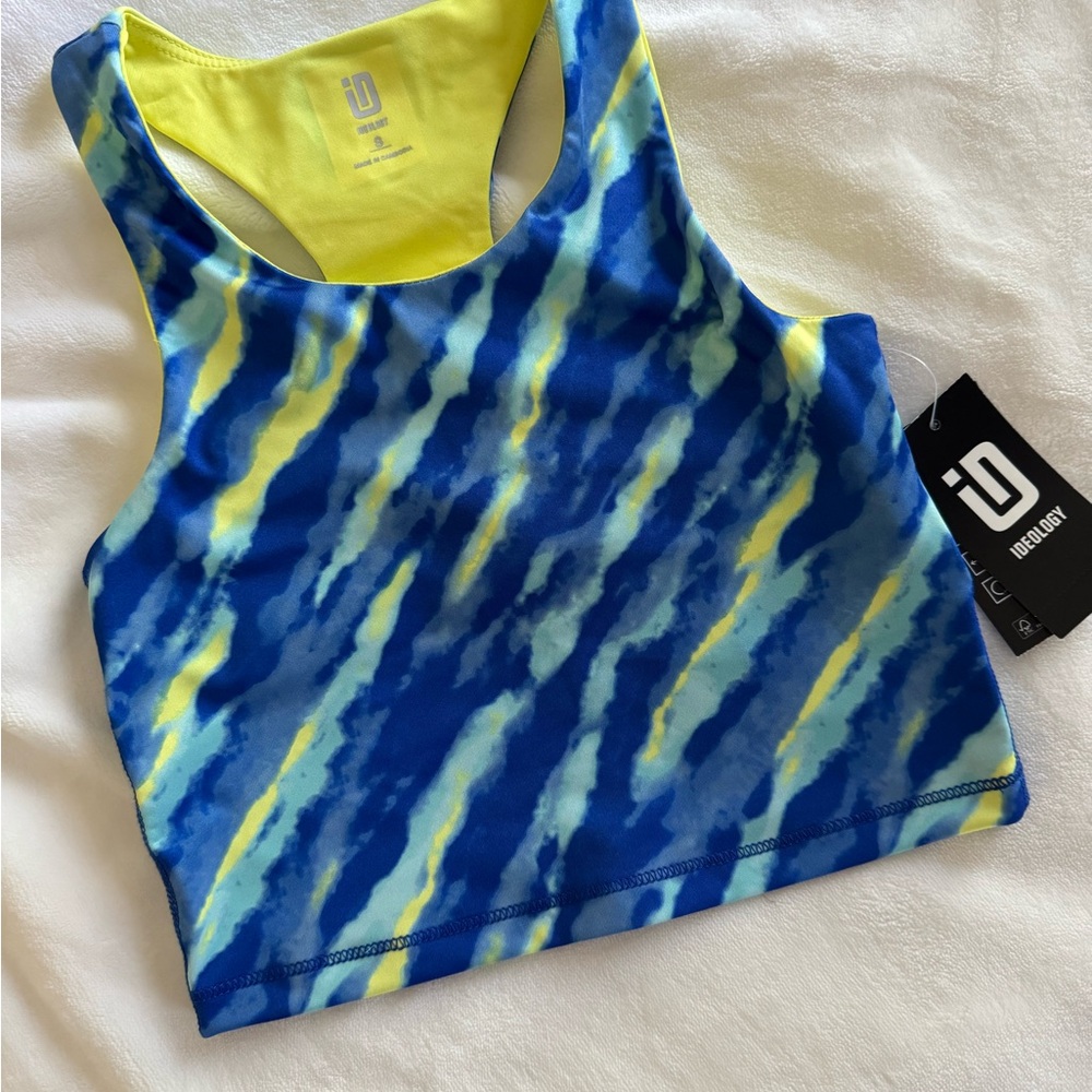 Macy’s Girls ID Ideology Vibrant Tie-Dye Sports Bra